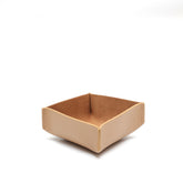 Svuotatasche piccolo in  pelle beige fatto a mano da Pianigiani